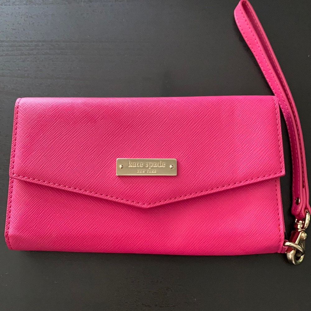 Kate Spade phone wallet wristlet
